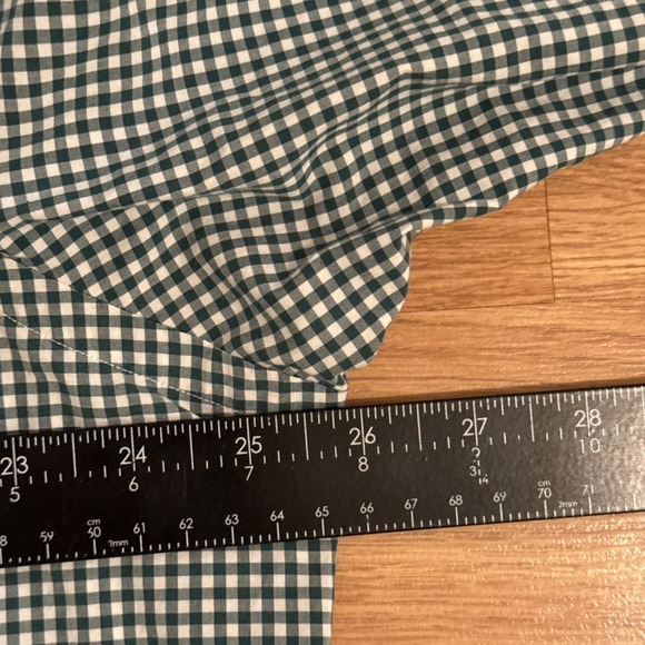 Ralph Lauren Shirt Men's XL Green Gingham Plaid Purple Pony Long Sleeve Preppy - Picture 3 of 8